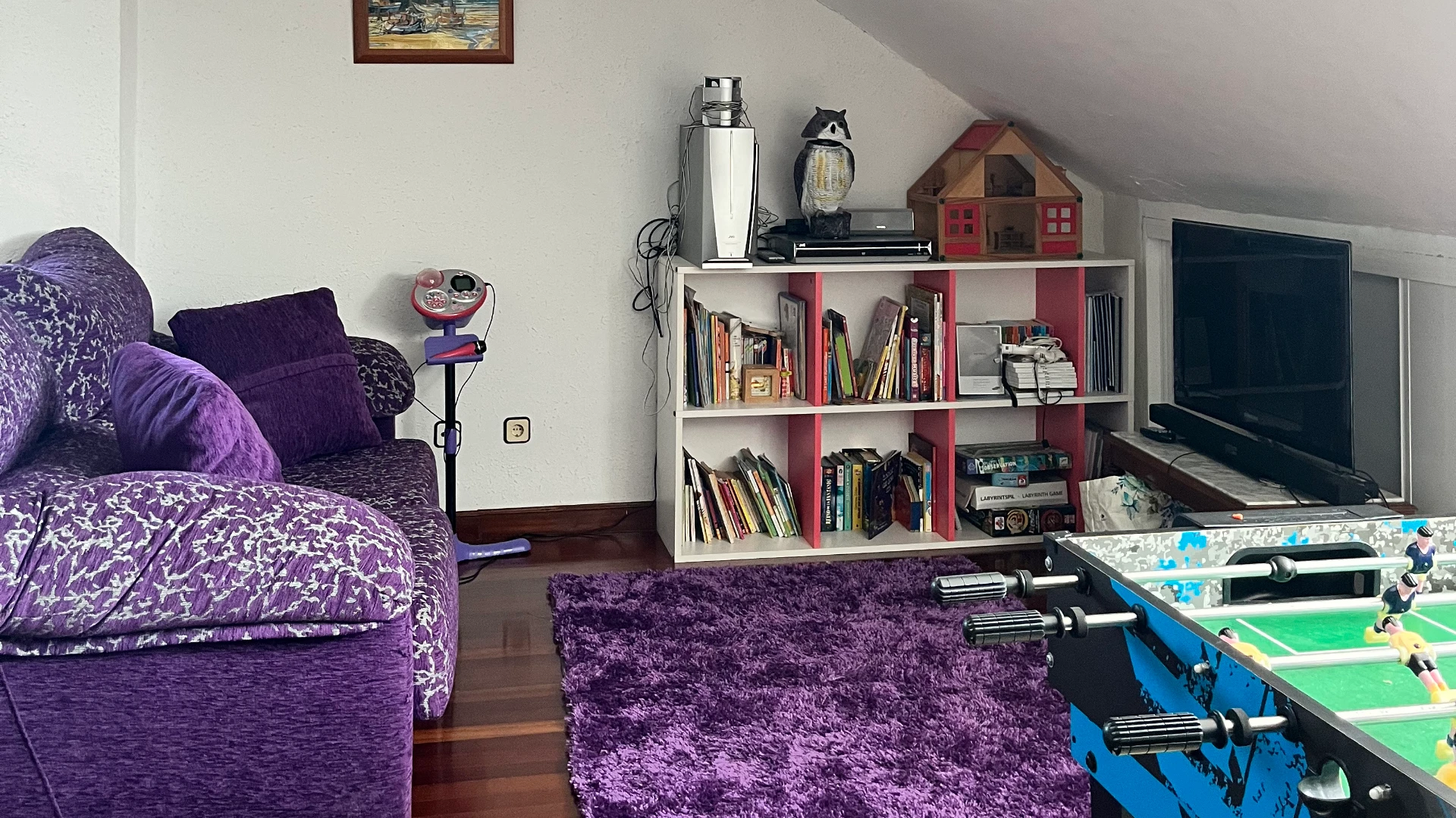 Atico Sala Juegos Casa Faro Ajo